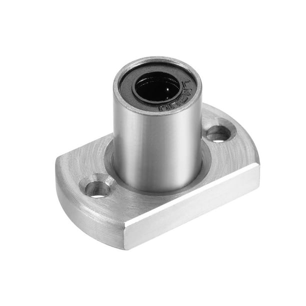 LMH6UU Linear Ball Bearings with Side Cut Flange Outer Diameter 12 mm Length 19 mm Package of 2 Inner Diameter 6 mm 